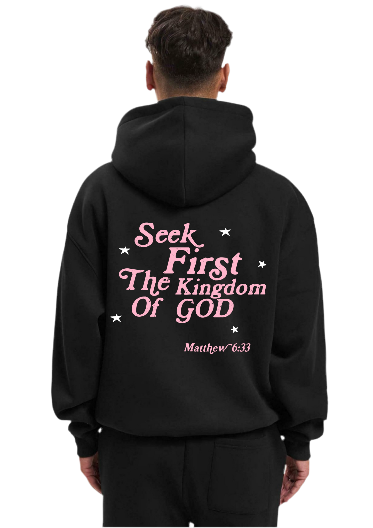 SEEK FIRST THE KINGDOM OVERSIZED HOODIE