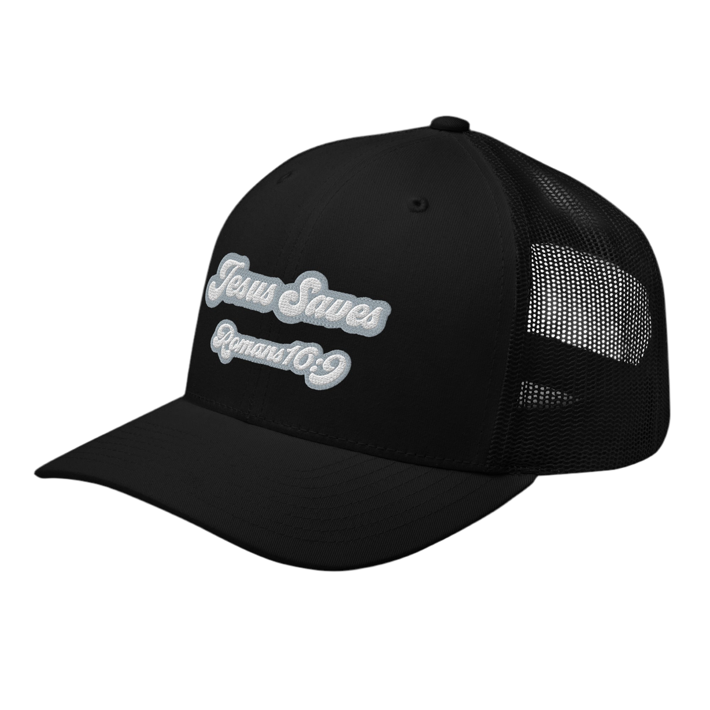 JESUS SAVES TRUCKER CAP