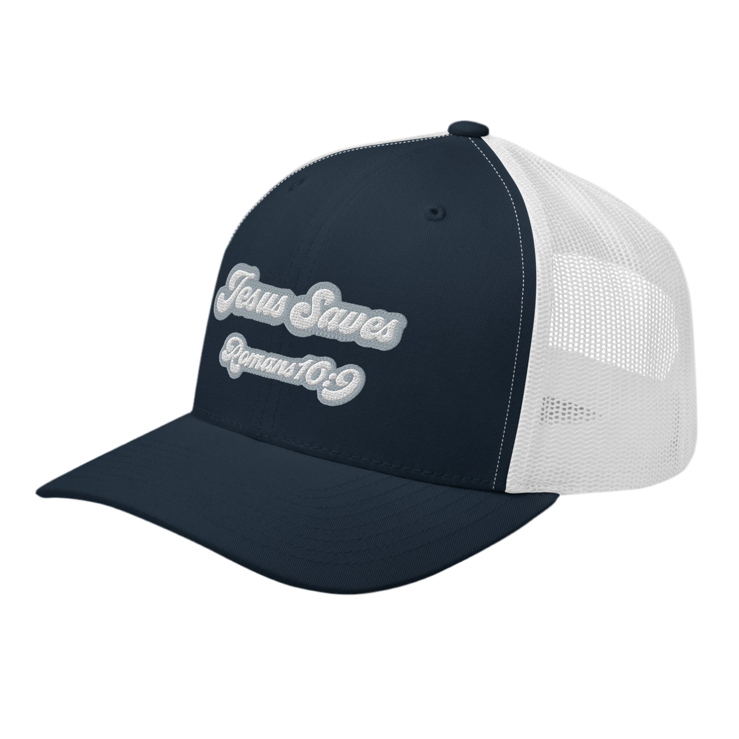 JESUS SAVES TRUCKER CAP