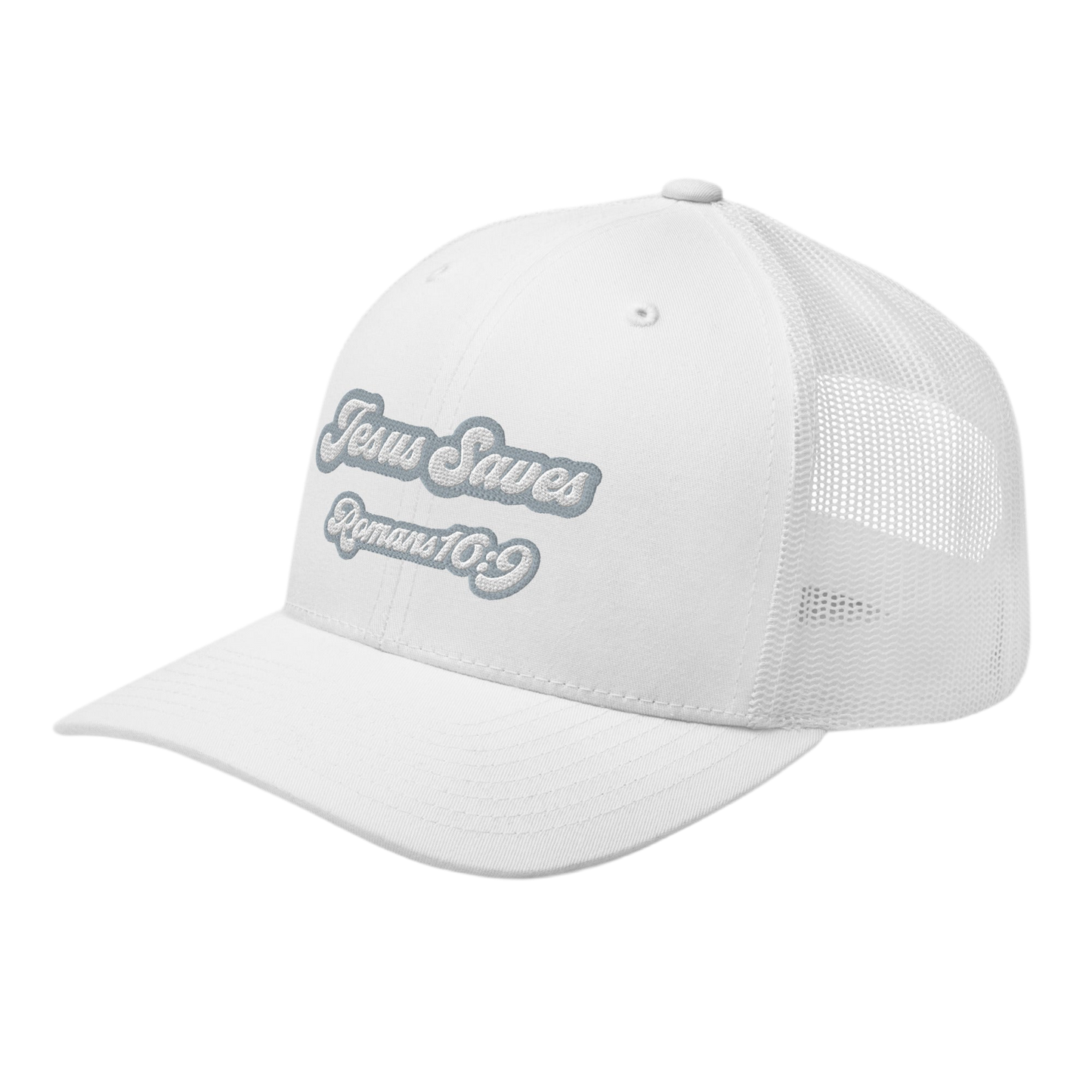 JESUS SAVES TRUCKER CAP