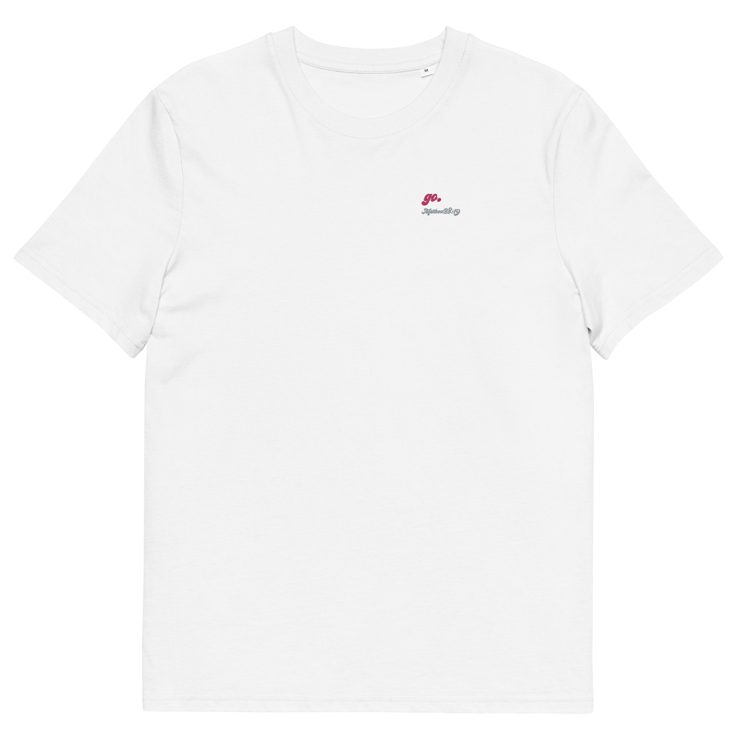 EMBROIDERED GO INTO ALL WOLRD T-SHIRT