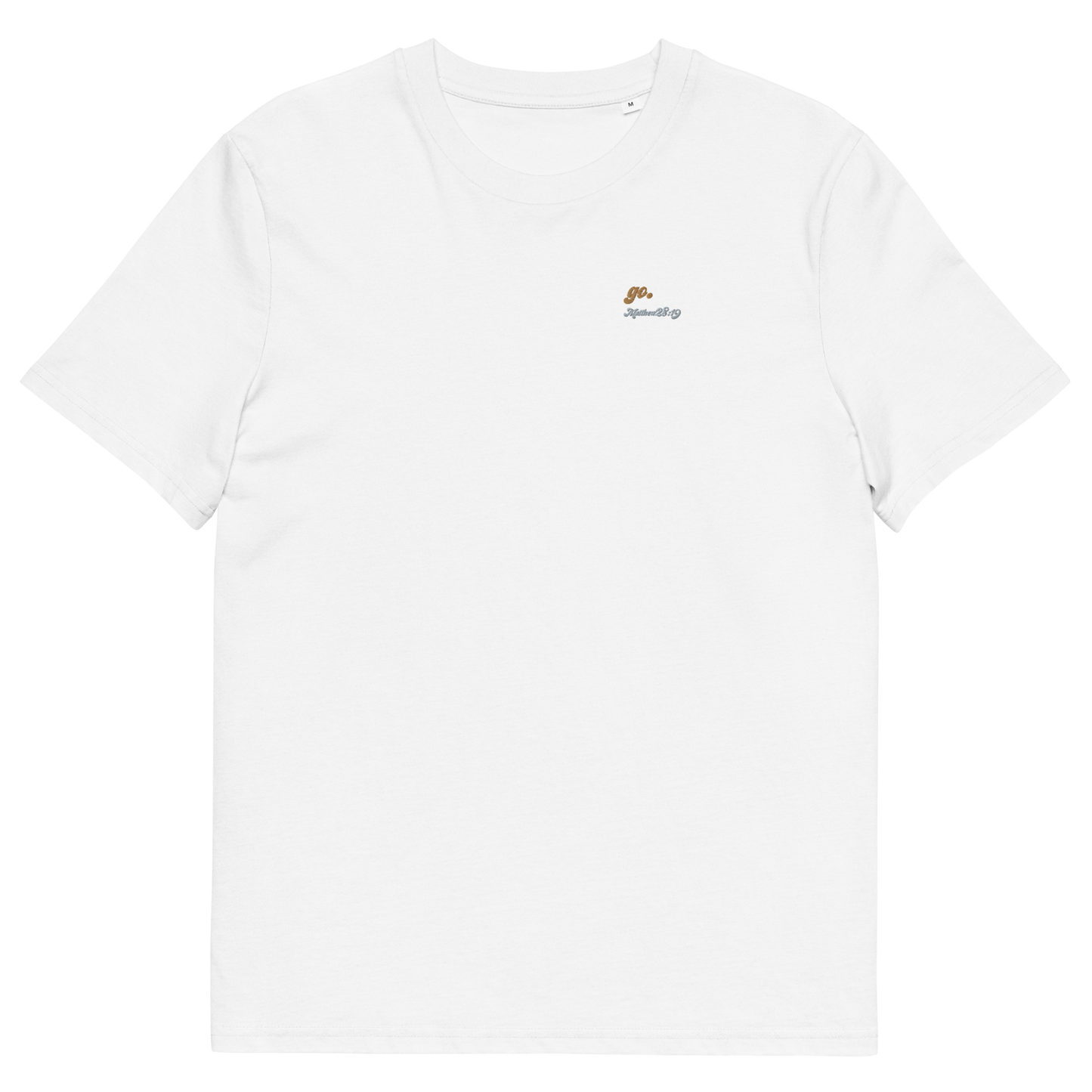 EMBROIDERED GO INTO ALL WOLRD T-SHIRT