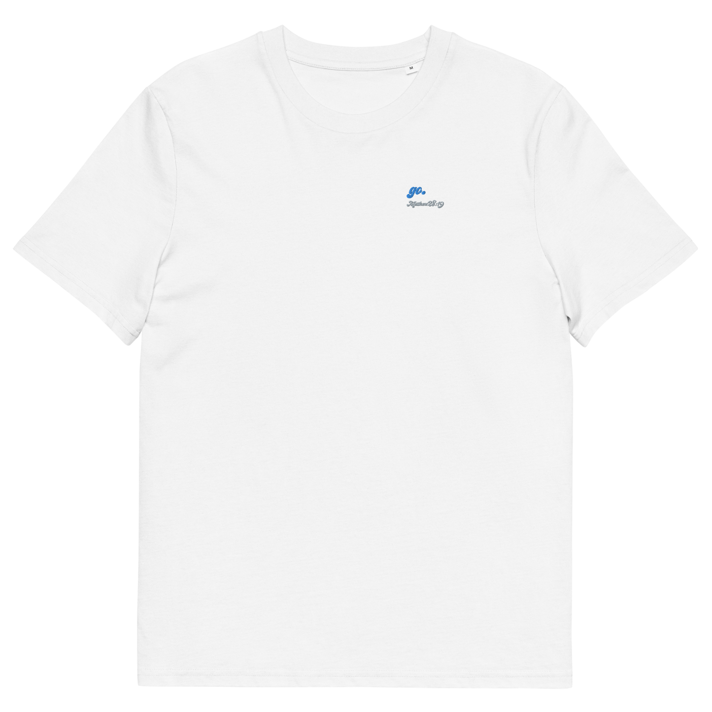 EMBROIDERED GO INTO ALL WOLRD T-SHIRT