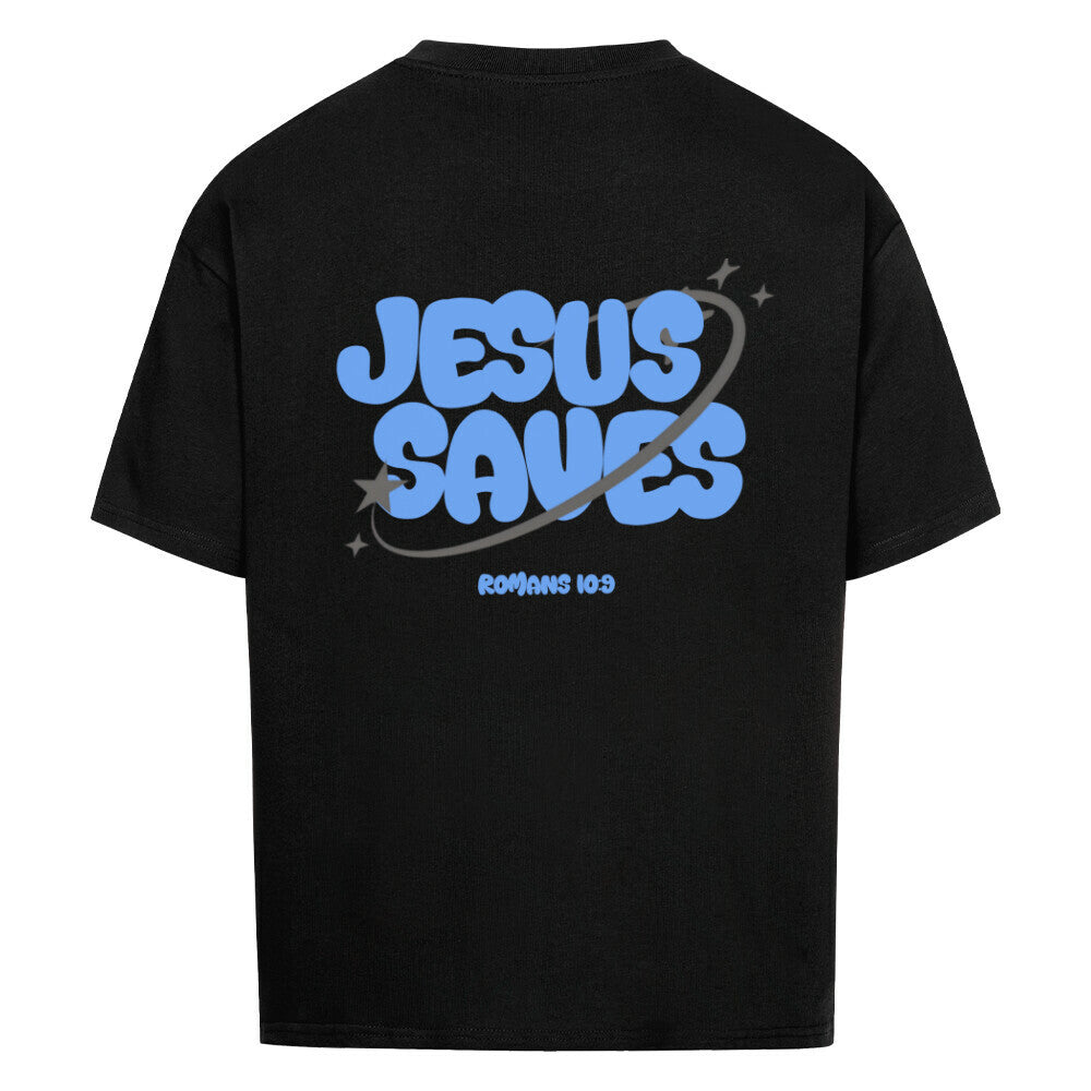 JESUS SAVES OVERSIZED SHIRT