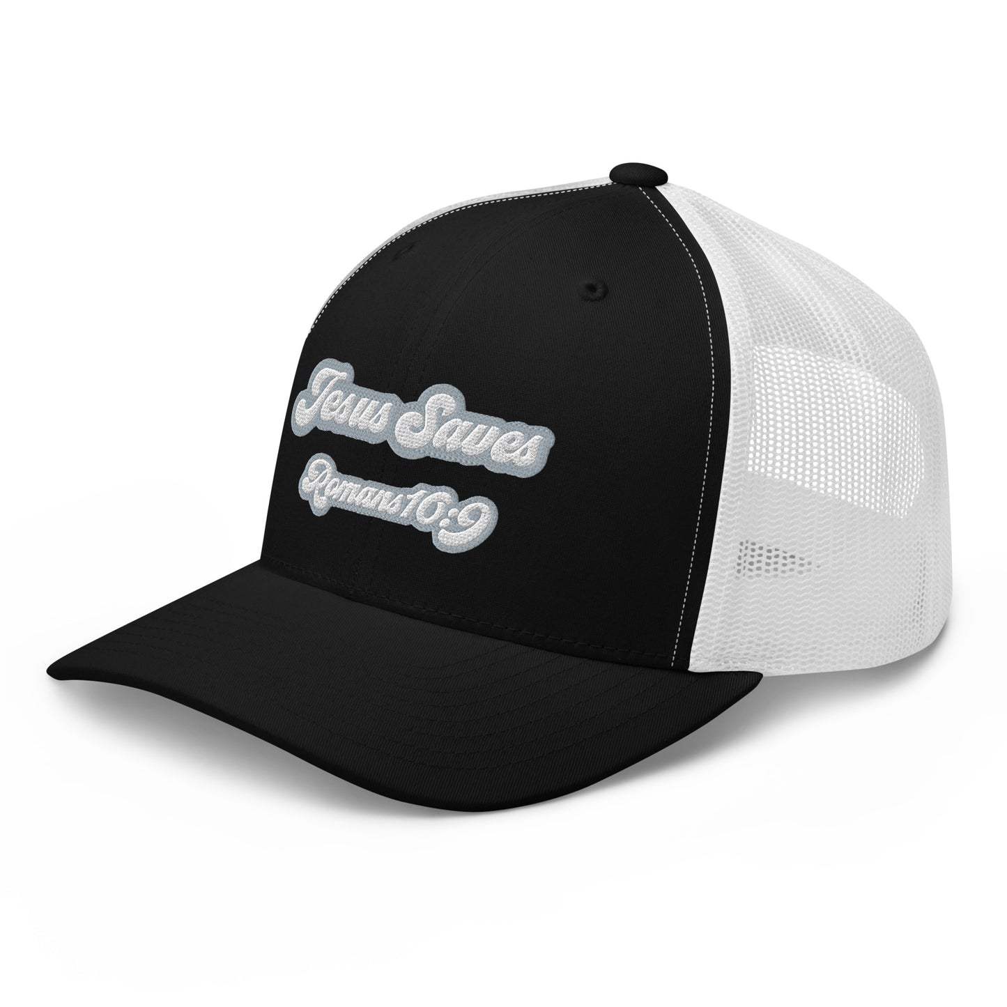 JESUS SAVES TRUCKER CAP