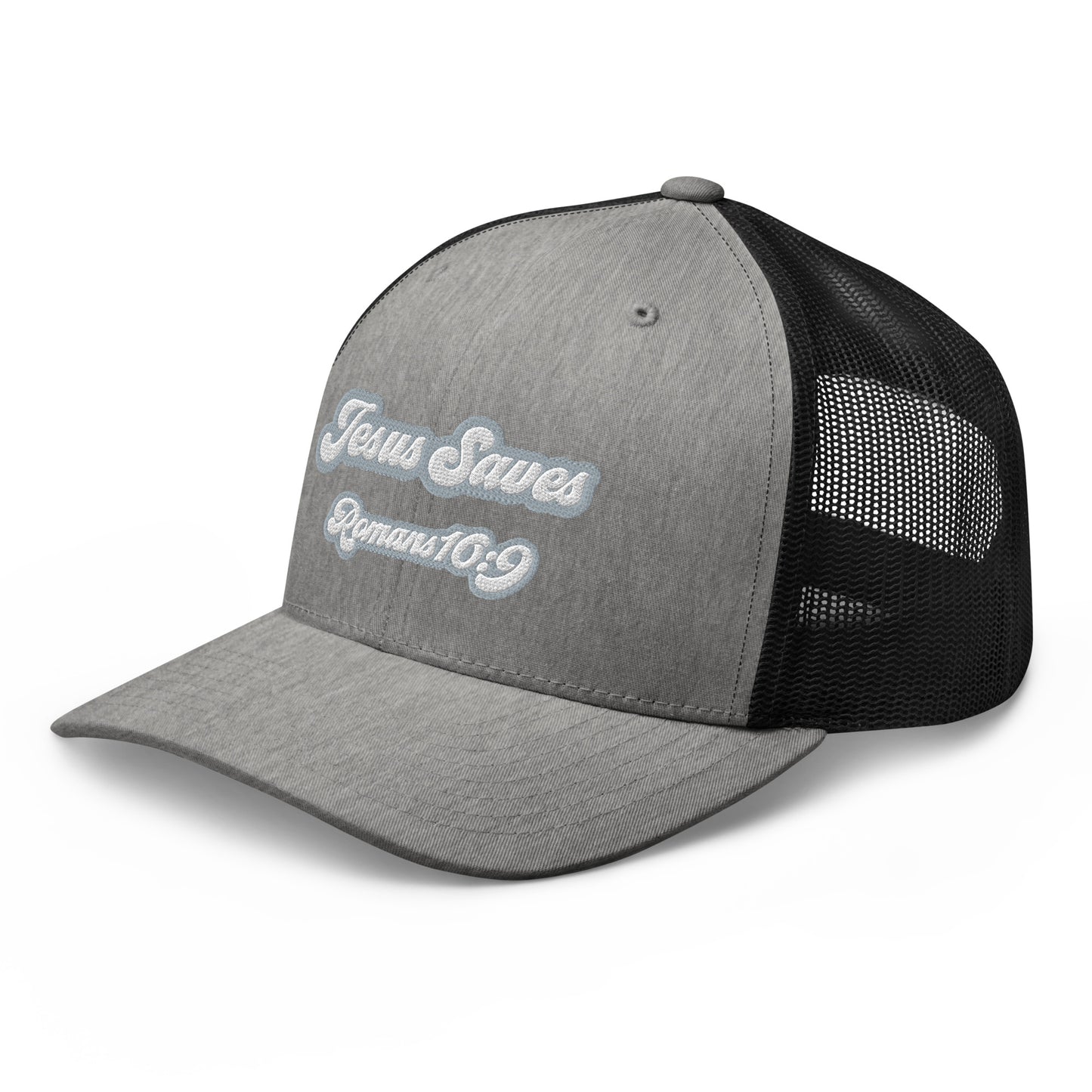 JESUS SAVES TRUCKER CAP