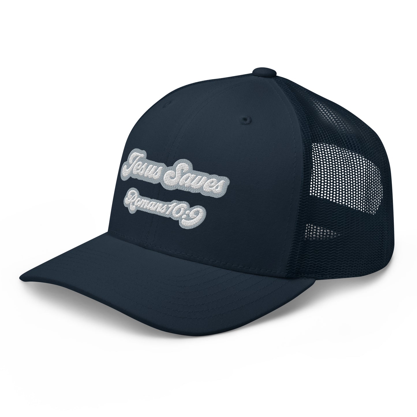 JESUS SAVES TRUCKER CAP