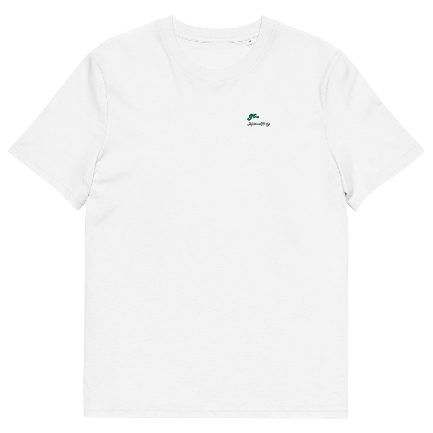 EMBROIDERED GO INTO ALL WOLRD T-SHIRT