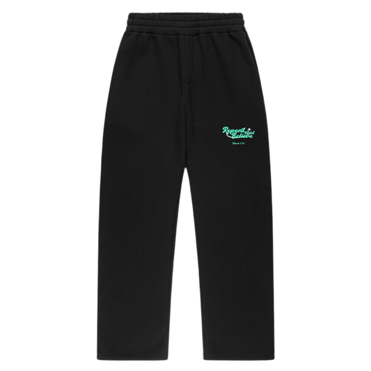 REPENT AND BELIEVE OPEN LEG JOGGER MINT GREEN