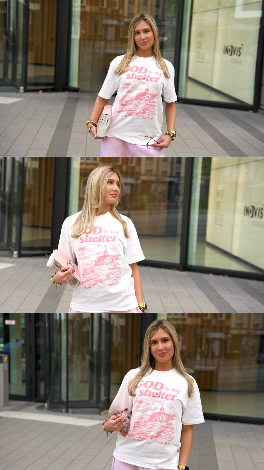 GOD IS MY SHELTER OVERSIZED SHIRT