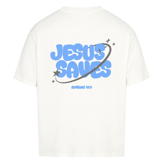 JESUS SAVES OVERSIZED SHIRT